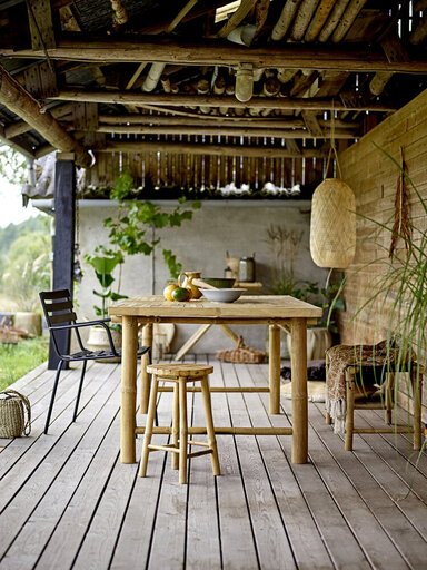 Impressionen zu Bloomingville Gartentisch Esstisch Sole aus Bambus, Bild 2