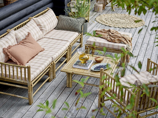 Impressionen zu Bloomingville Korfu Modul Outdoor Sofa Bambus, Bild 1