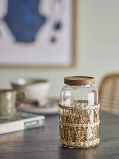 Impressionen zu Bloomingville Manna Glas-Gefäß mit Deckel, Bild 1