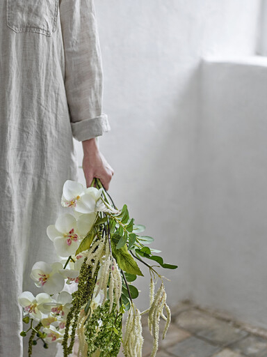 Impressionen zu Bloomingville Orchideen Stiel, Weiß, Künstliche Blume, Bild 4