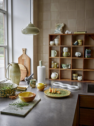 Impressionen zu Bloomingville Tilo Becherregal, Geschirr-Regal Recyceltes Holz, Bild 4