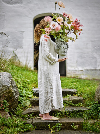 Impressionen zu Bloomingville Vase Akira Grau, Steingut, Bild 4