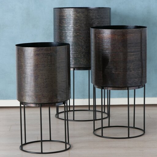 Impressionen zu Boltze 3er Set Blumentopf Golia, Bild 1