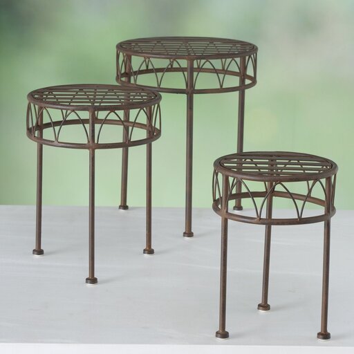 Impressionen zu Boltze 3er Set Tisch Brenda Outdoorgeeignet, Bild 1