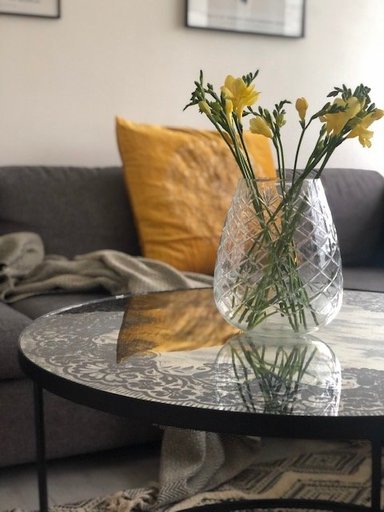 Impressionen zu byRoom Kaffetisch 2er Set mit Blumen Print, Bild 1