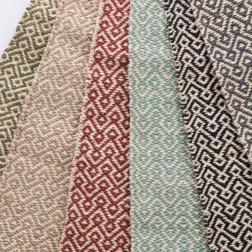 Impressionen zu byRoom Teppich aus Baumwolle, diverse Farben, Bild 1