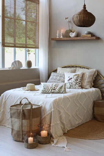 Impressionen zu Chic Antique Aix Kissebezug mit Muster off white, Bild 3