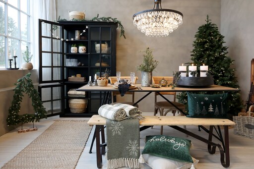 Impressionen zu Chic Antique Aix Plaid Garnüberschuss mit Eiskristallen, Bild 3