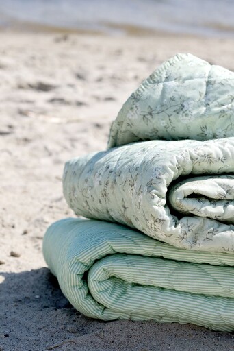 Impressionen zu Chic Antique Aix Quilt mit Blumenmuster Baumwolle, Bild 3