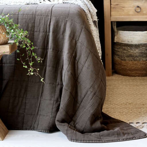 Impressionen zu Chic Antique Aix Vintage Quilt Bettdecke, Bild 2