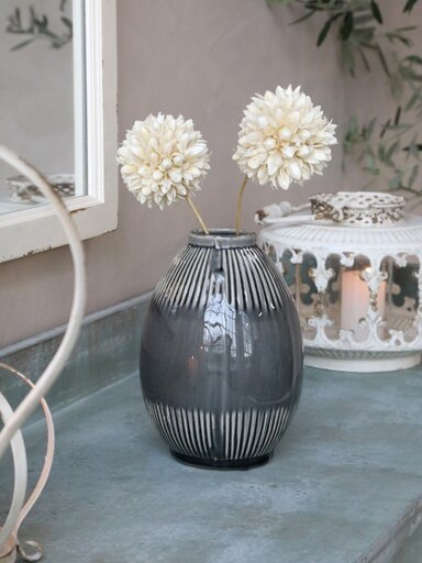 Impressionen zu Chic Antique Alsace Vase mit gestreiftem Muster, Bild 2