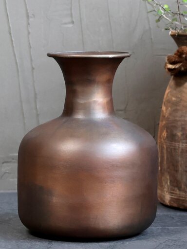 Impressionen zu Chic Antique Alte Vase aus Aluminium, Bild 3