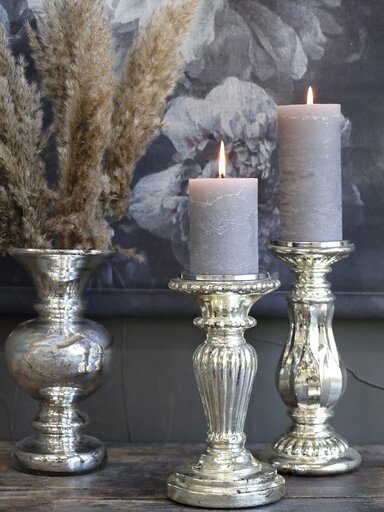 Impressionen zu Chic Antique Antiker Kerzenständer Bauernsilber, Bild 1