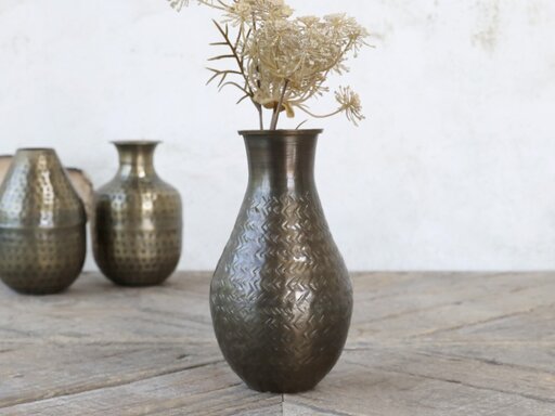 Impressionen zu Chic Antique Antique Messing Vase , Bild 6