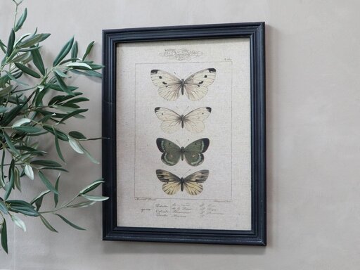 Impressionen zu Chic Antique Bild mit Schmetterlingen, Bild 1