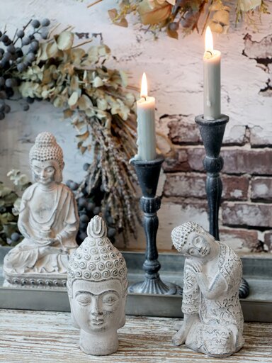 Impressionen zu Chic Antique Buddha auf Podest, Bild 1