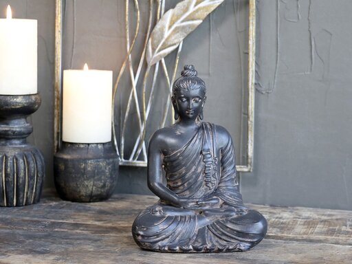 Impressionen zu Chic Antique Deko Buddha sitzend , Bild 2