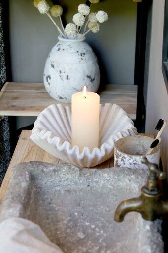 Impressionen zu Chic Antique Dekoschale Muschelform aus Polyresin, Bild 1