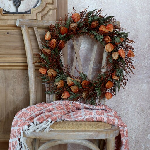 Impressionen zu Chic Antique Fleur Blumenkranz mit Physalis, Bild 3