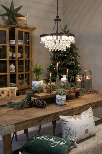Impressionen zu Chic Antique Fleur Künstliche Tannen Ranke Girlande mit Zapfen, Bild 2