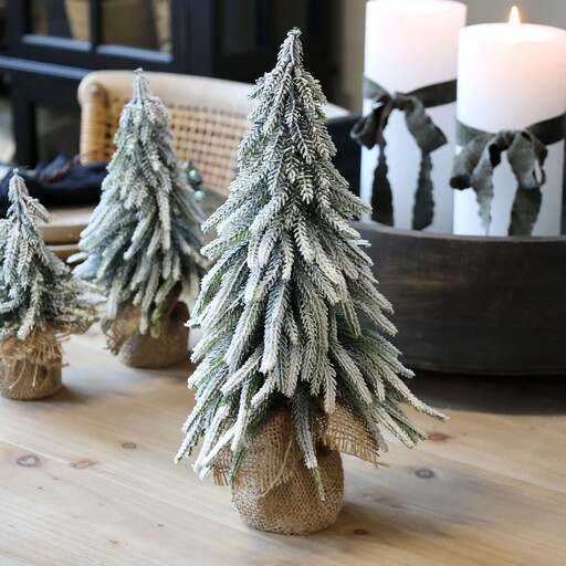 Impressionen zu Chic Antique Fleur künstlicher Tannenbaum mit Schnee, Bild 2