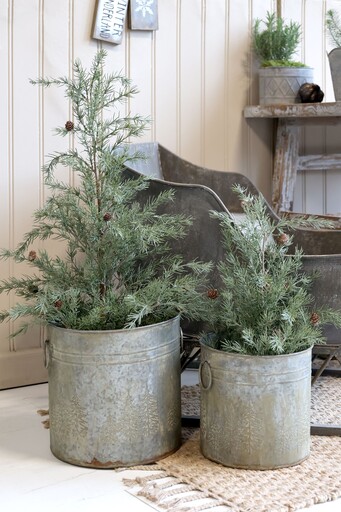 Impressionen zu Chic Antique Fleur Tannenbaum mit Zapfen, Künstlich, Bild 2