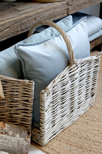 Impressionen zu Chic Antique Französischer Körbe mit Henkel im 2er-Set, Bild 3