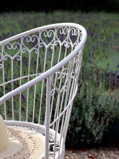 Impressionen zu Chic Antique Gartenmöbel Café Set aus Eisen, Bild 1