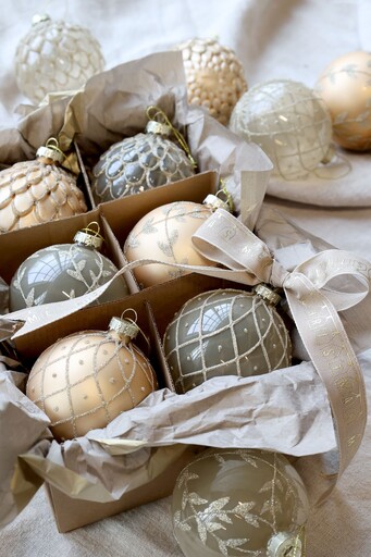 Impressionen zu Chic Antique Geschenkband mit Merry Christmas , Bild 4