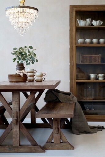 Impressionen zu Chic Antique Grimaud Esstisch aus Recyclingholz, Bild 2