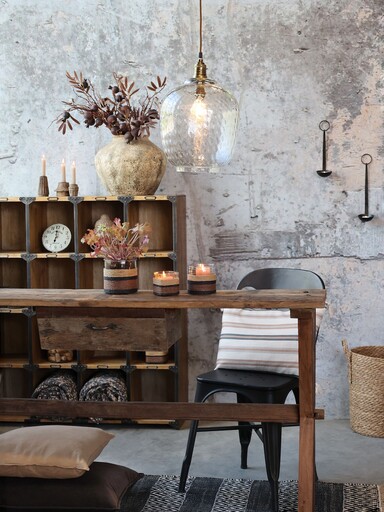 Impressionen zu Chic Antique Grimaud Holz Tisch mit Schublade, Bild 2