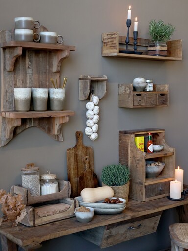Impressionen zu Chic Antique Grimaud Kasten, 2 Ebenen Ziegelform, Bild 2