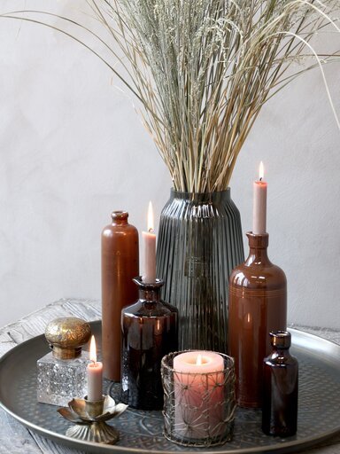 Impressionen zu Chic Antique Kerzenhalter Seerose aus Eisen, Bild 2