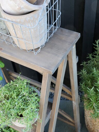 Impressionen zu Chic Antique Kleine Dekoleiter mit 3 Ebenen, Bild 1