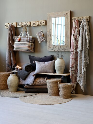 Impressionen zu Chic Antique Körbe mit Deckel 3-er Set, Bild 2