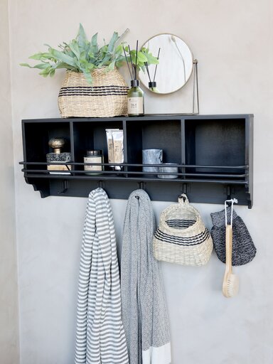 Impressionen zu Chic Antique Korb mit Streifen zum Aufhängen, Bild 2