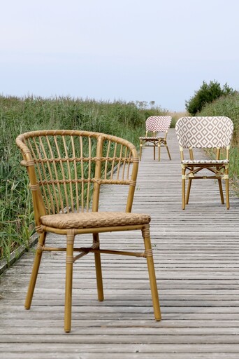 Impressionen zu Chic Antique La Rochelle Bistrostuhl Geflochten | Skandinavische Gartenmöbel, Bild 2