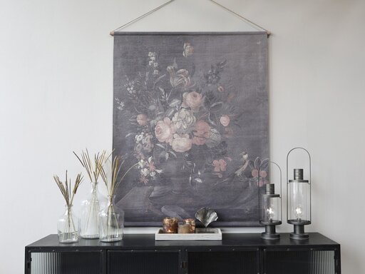 Impressionen zu Chic Antique Leinwandbild mit Blumendruck zum Aufhängen, Bild 2
