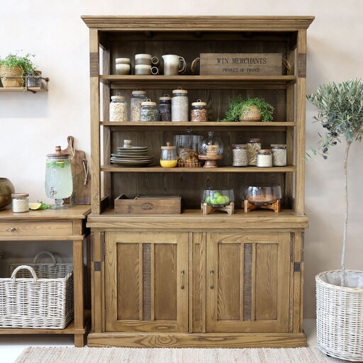 Impressionen zu Chic Antique Marseille Schrank Regal mit 4 Fächern & 2 Türen, Bild 1