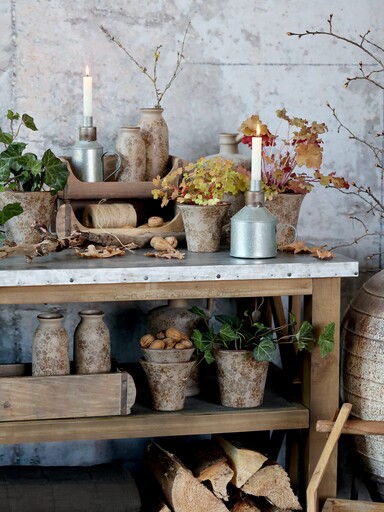 Impressionen zu Chic Antique Melun Übertopf Latte, Bild 3