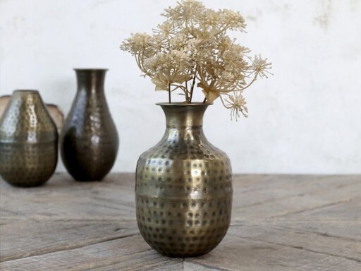 Impressionen zu Chic Antique Messing Vase, Bild 6