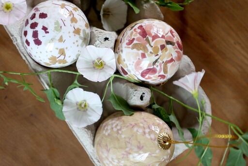 Impressionen zu Chic Antique Ostereier Hänger mit Blumen Set (3-teilig), Bild 2