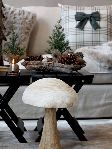 Impressionen zu Chic Antique Pilz Aufsteller, für Herbst & Weihnachtsdeko, Bild 3