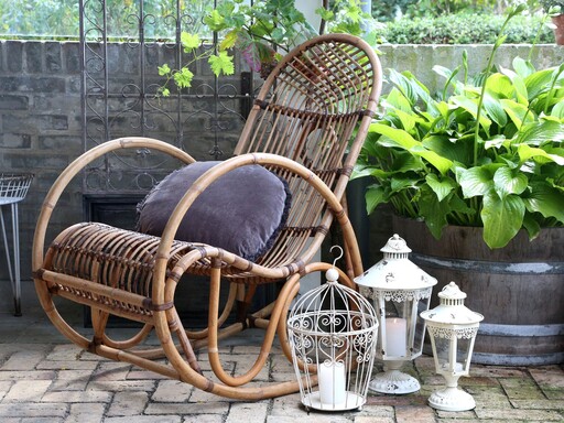 Impressionen zu Chic Antique Provence Schaukelstuhl, Bild 3