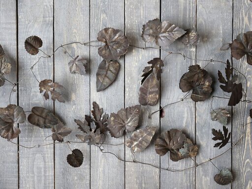 Impressionen zu Chic Antique Ranke mit Blättern aus Eisen, Bild 1