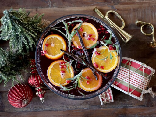 Impressionen zu Chic Antique Rote Weihnachtskugel aus Glas, Bild 3