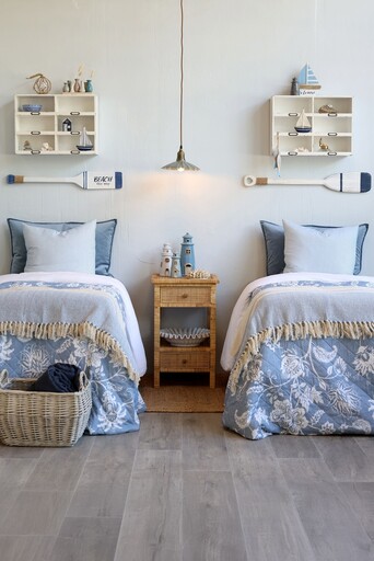 Impressionen zu Chic Antique Deko Ruder Deko mit Text Ocean, Weiß, Bild 2