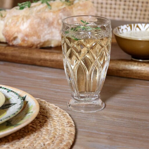 Impressionen zu Chic Antique Saint-Émilion hohes Glas mit Muster, Bild 4