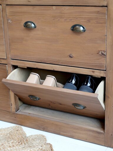 Impressionen zu Chic Antique Schuhschrank Kommode mit Schubladen, Bild 1