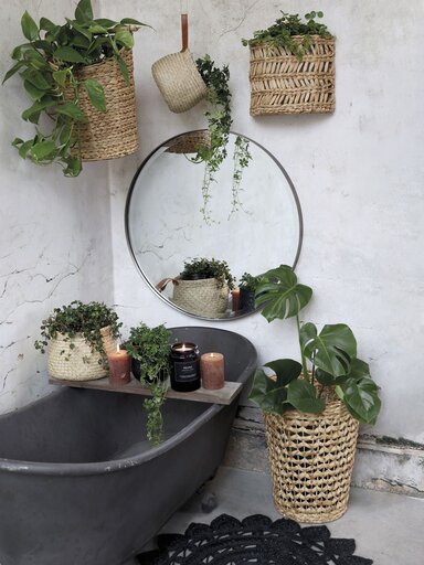 Impressionen zu Chic Antique Seegras Korb 3er-Set zum Aufhängen, Bild 1